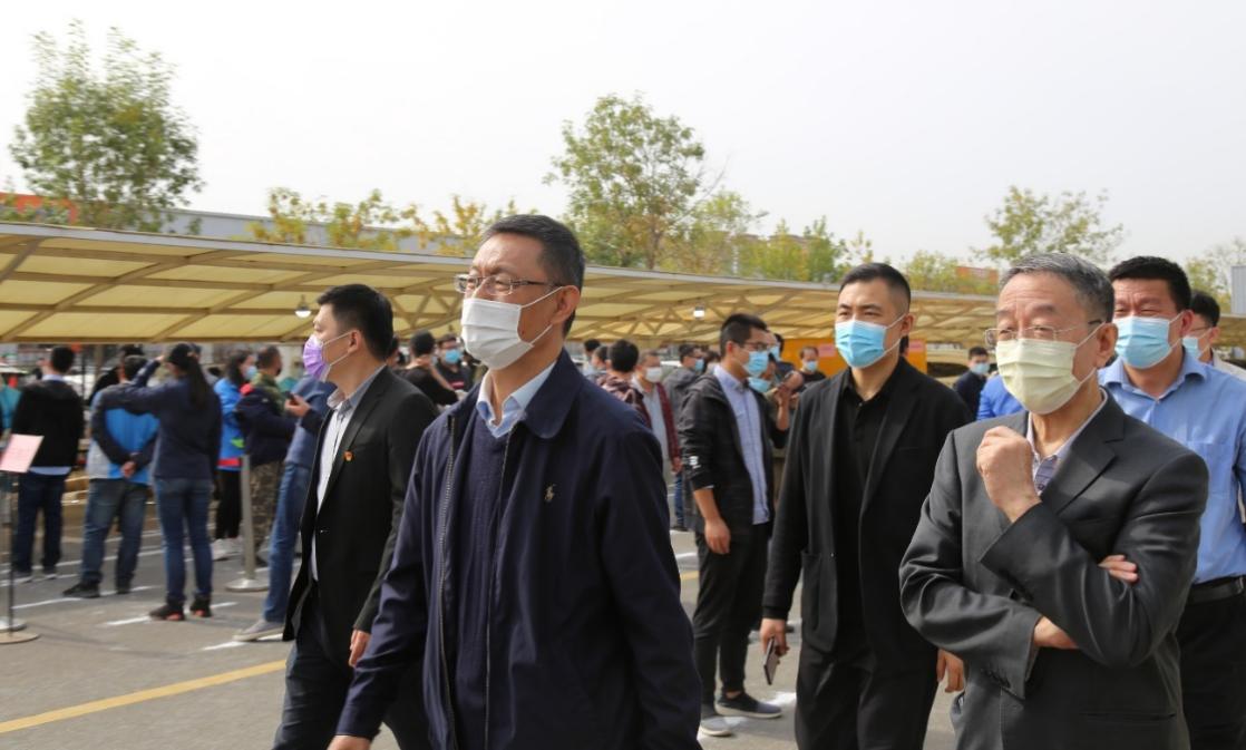全民检测，银河集团在行动-银河集团股份有序开展核酸检测工作(图1)